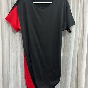 Black and Red Woman’s dress